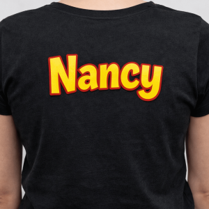 Carnaval naam op shirt – gepersonaliseerd shirt met jouw naam