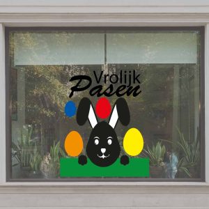 Raamsticker Pasen | Vrolijk Pasen